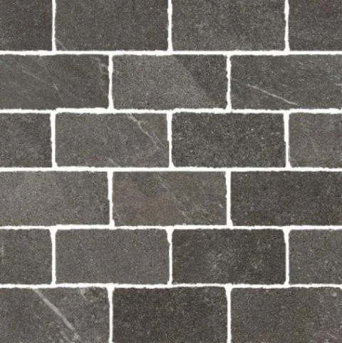 Mozaic pe plasa Shale Muretto a Spacco Dark 30x30 cm