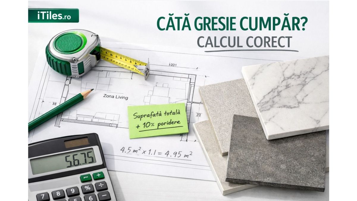 Calcul pierderi gresie