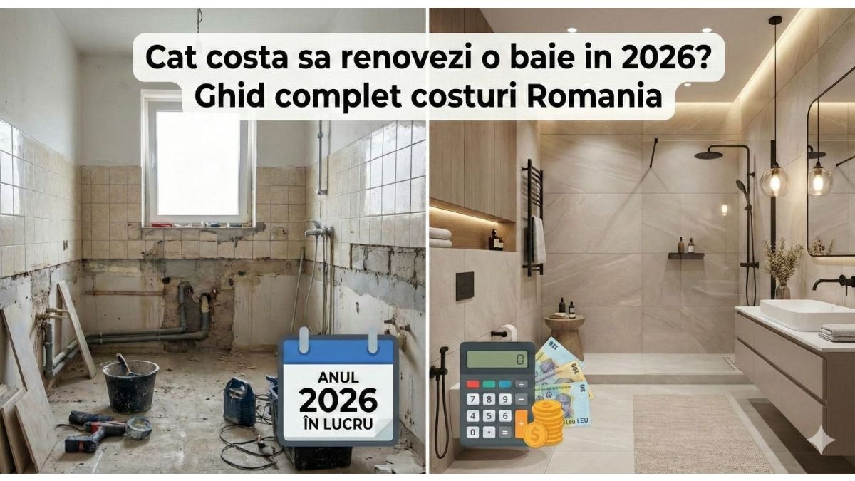 costuri renovare baie