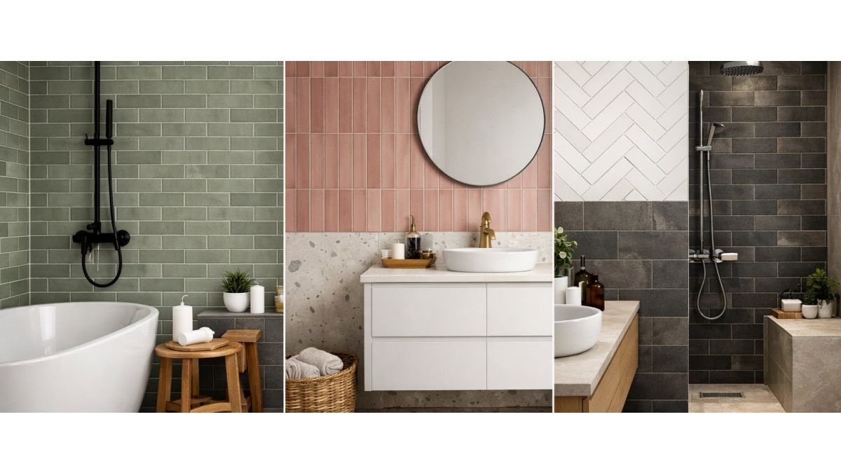 Faianta tip brick in baie: culori, modele si combinatii care fac diferenta