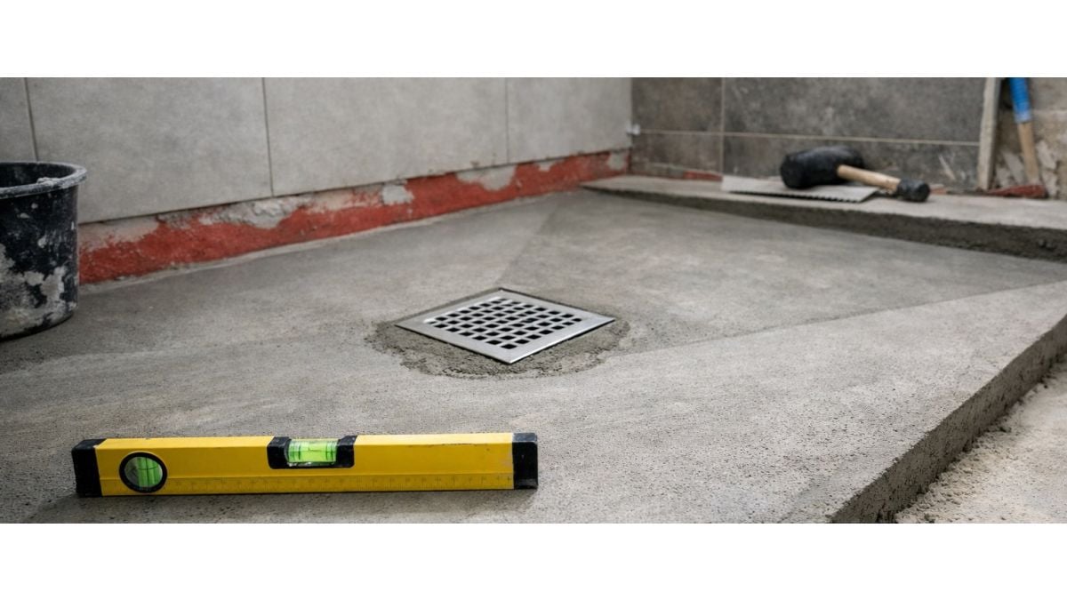 Ce panta trebuie sa aiba dusul placat cu gresie si de ce mesterii o gresesc