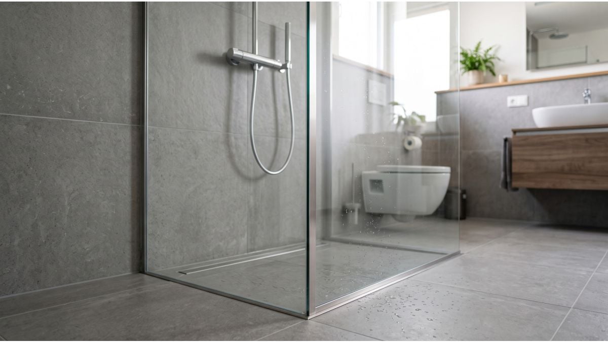 Profil Schluter Deco SG pentru paravan sticla baie