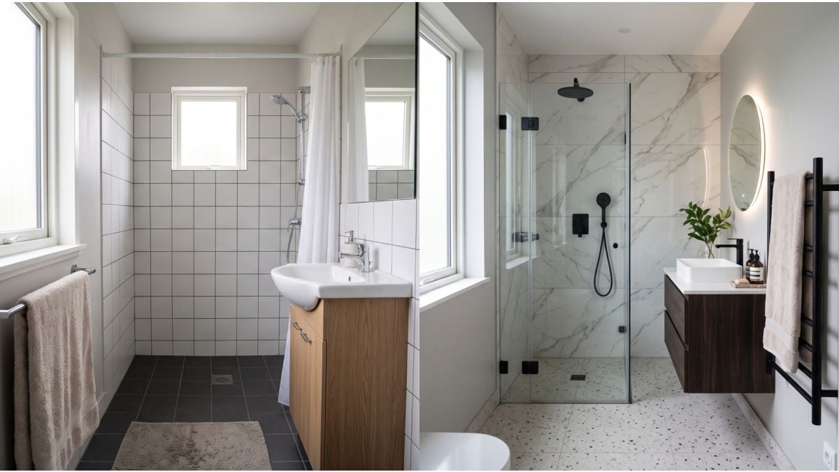 Renovare baie buget mic vs premium: ce difera concret