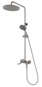 Coloana Dus cu Termostat Negru Mat FDesign Origo