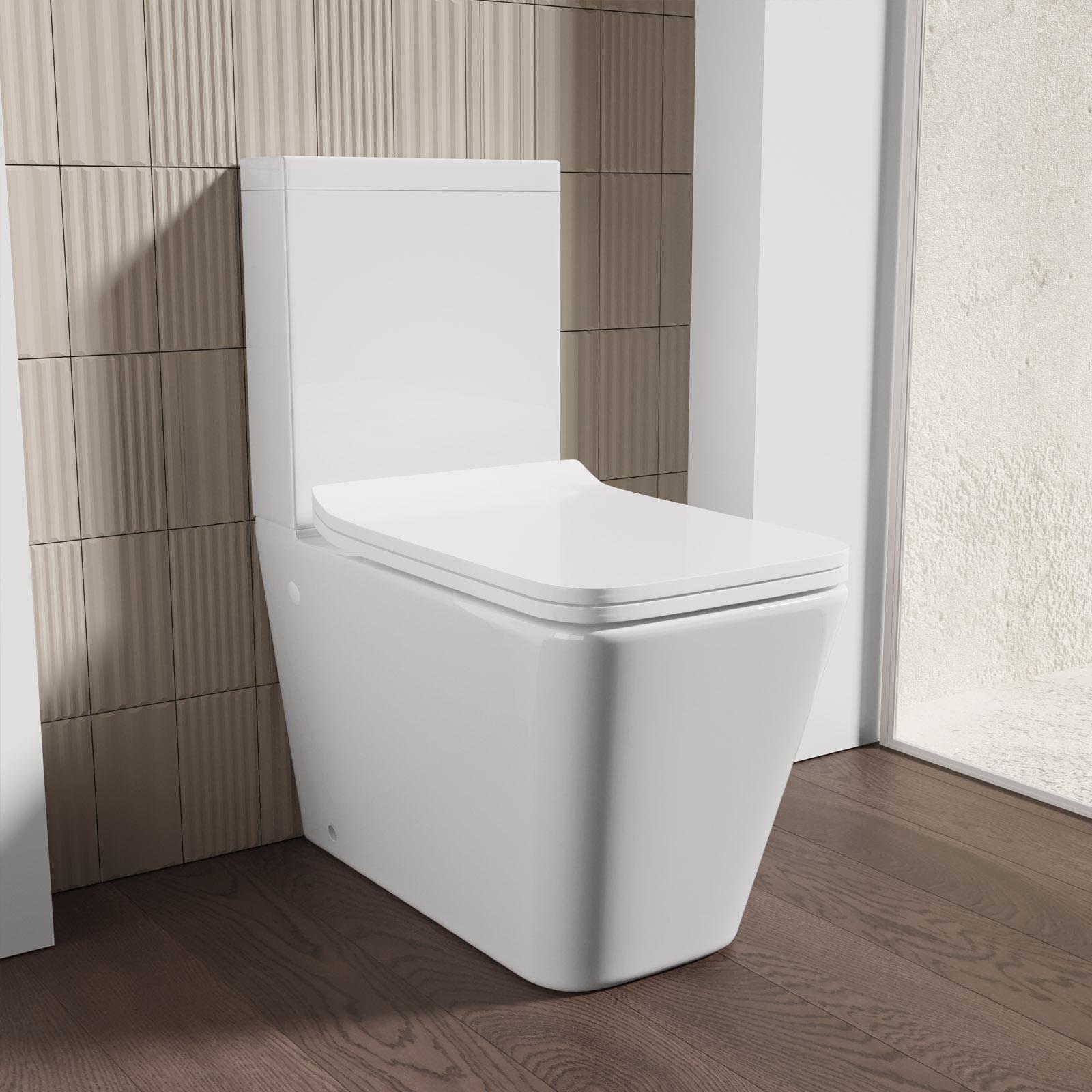 Vas WC La Perete cu Rezervor Duero si Capac Soft-Close