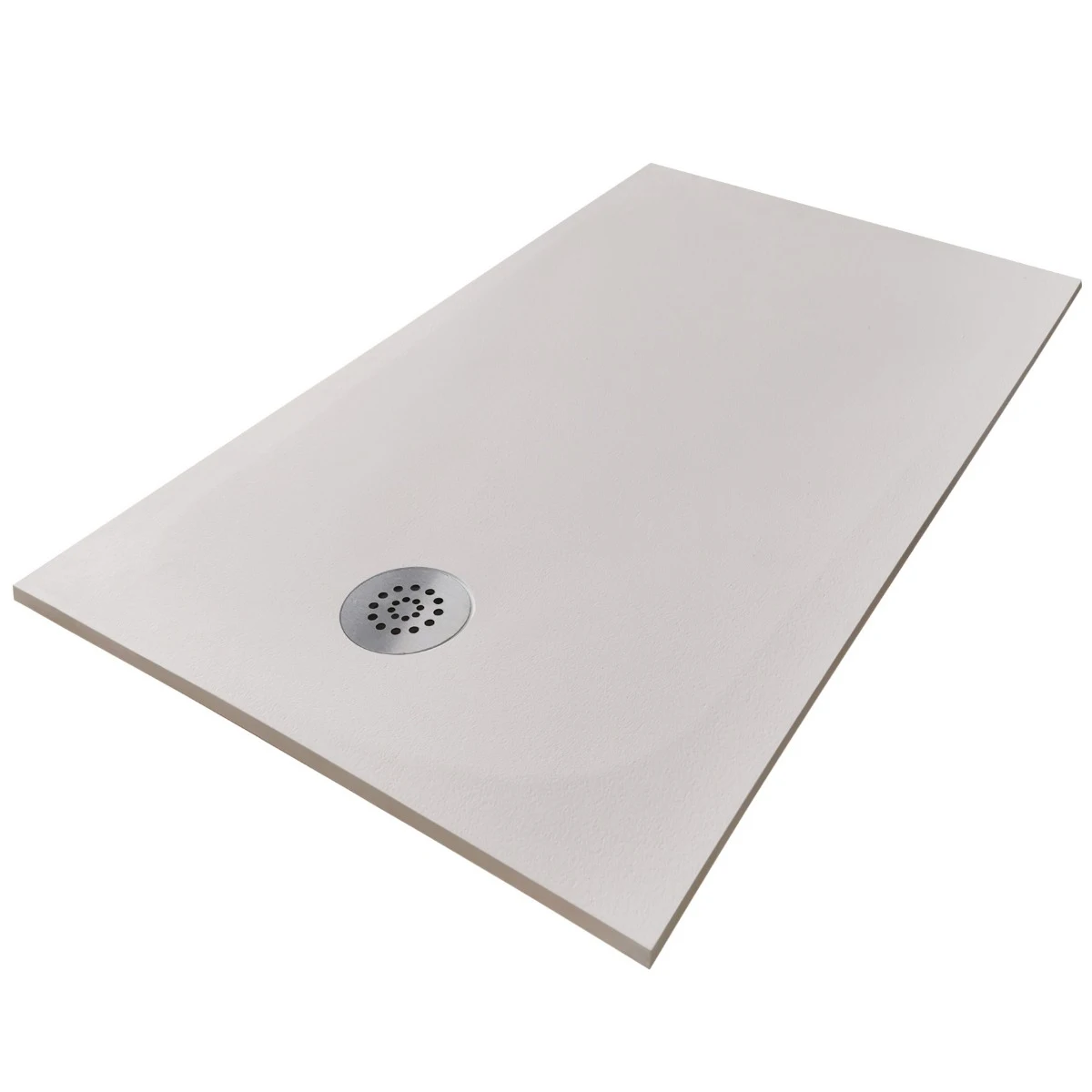 Cadita Dus Compozit Tonda Negru 80x160 cm