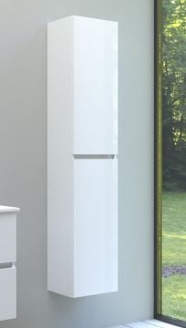Coloana Mobilier Baie Harmony Alb Lucios H162/34x25 cm