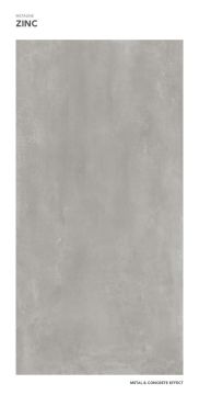 Gresie Metaline Zinc Mat 120x280x0,6 cm - Imagine 2