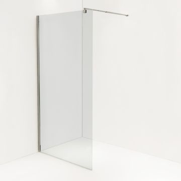 Paravan De Dus Tip Walk-In Finisaj Profil Crom 120x200 cm