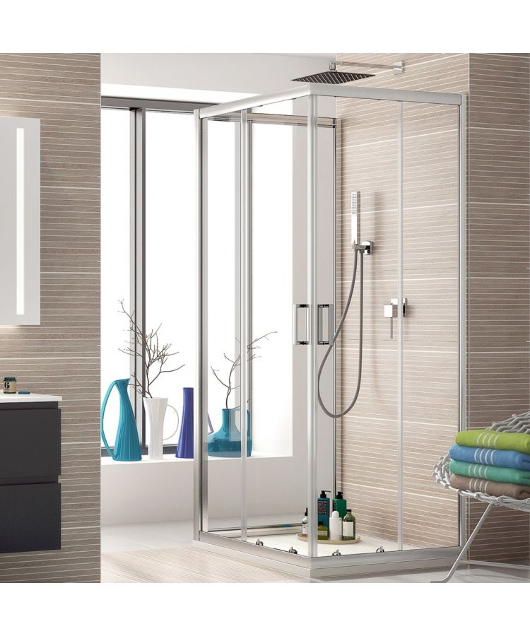 Cabina dus 3 laturi Young 75x75x75 cm