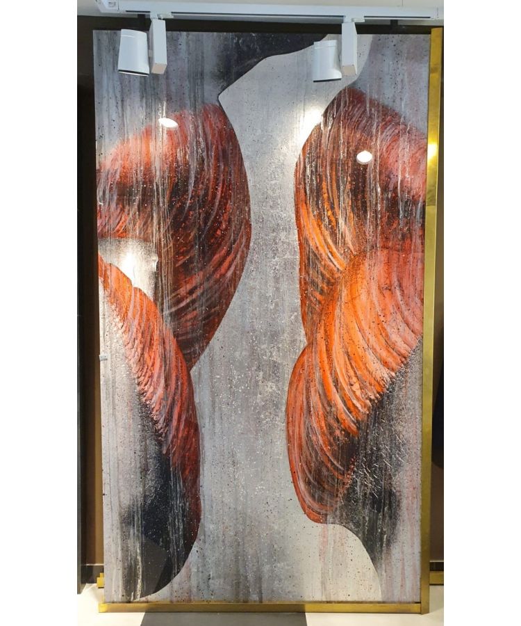 Panou Decorativ Rasina Alex Turco - Red Kiss 160x280 cm