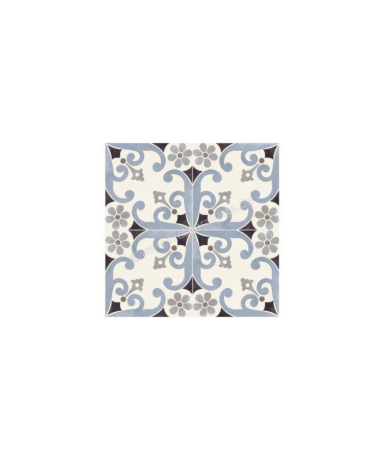 Gresie Decorata Paris Montmartre Blu 20x20 cm