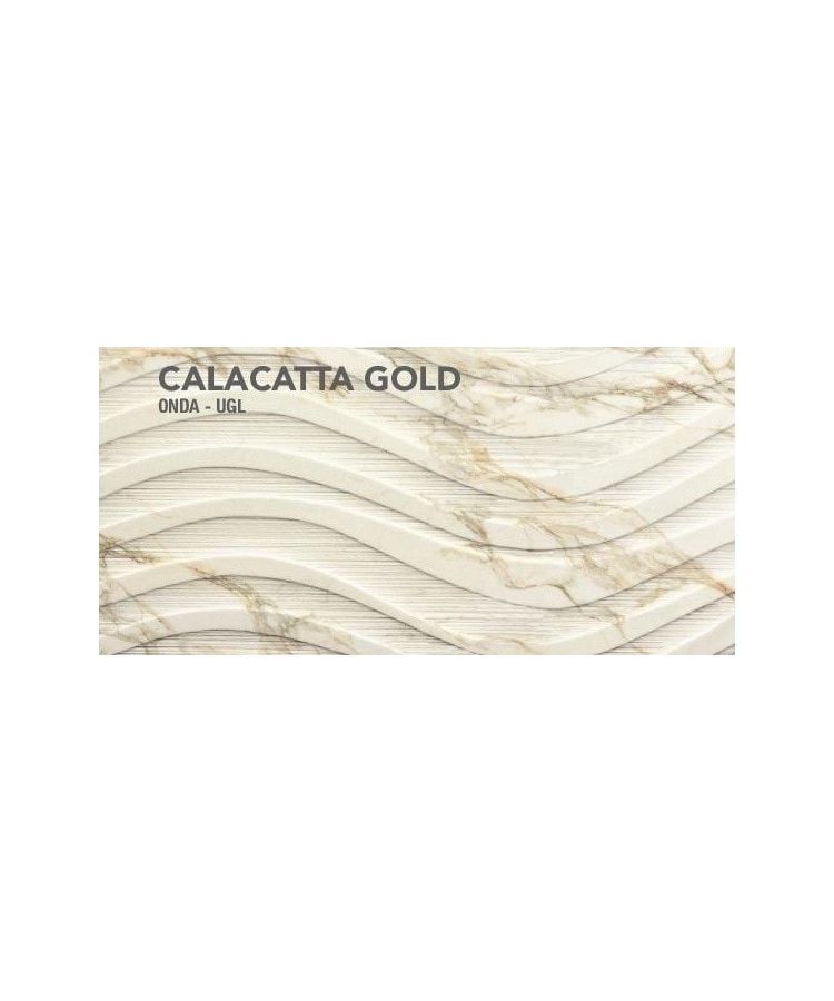 Faianta Calacatta Gold Onda Mat 60x120 cm