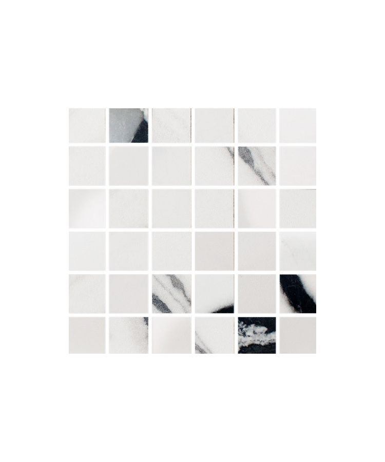 Mozaic pe plasa Panda White Mix 30x30 cm 