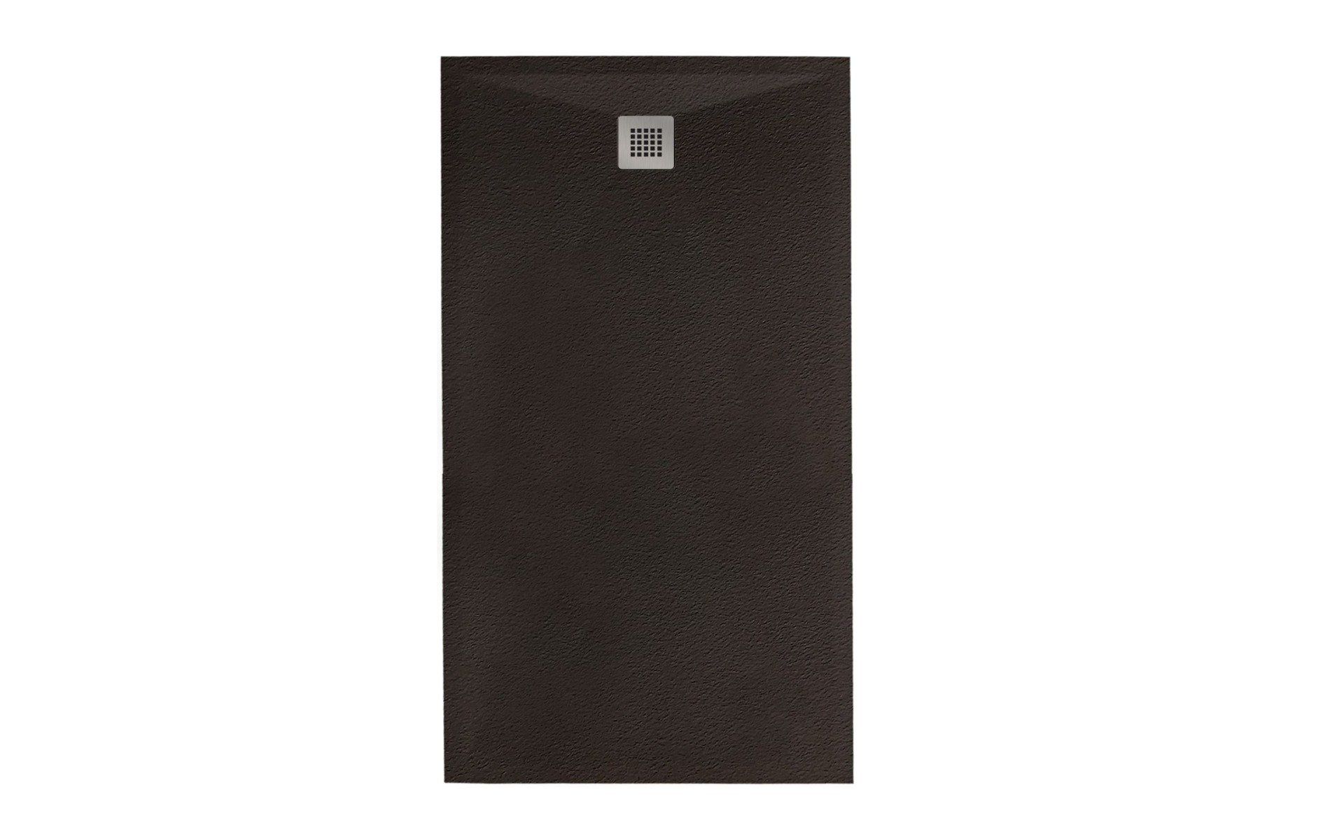Cadita Dus Compozit Forma Negru 140x70 cm