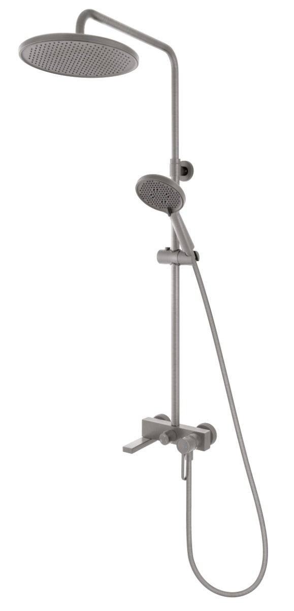 Coloana de dus cu baterie cada/dus FDesign Zaffiro Gun Metal
