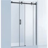 Usa Dus Culisanta Wst 01 Profil Negru Sticla Transparenta 115-120x200 cm