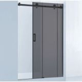 Usa Dus Culisanta Wst 01 Profil Negru Sticla Fumurie 125-145x200 cm