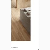 Gresie Imitatie Lemn Piemme SoloNoce Europeo Mat 20x120 cm – ambient baie, pardoseala lemn deschis cu bloc suport gresie gri