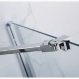 Cabina Dus Colt Batanta Wst 03 Profil Crom Sticla Transparenta 70x70x200 cm – detaliu, detaliu bara de sustinere si prindere sticla cromata