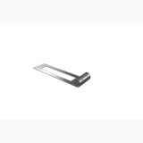 Clema Metalica Pentru Perete Klip Wall – clema metalica argintie izolata pe fundal alb