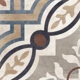 Gresie Decorata London Camden 20x20 cm – placa decorativa cu motive florale in nuante pastelate