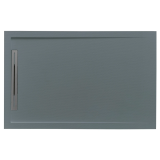 Cadita Dus Compozit cu Rigola Unika Gri 80x120 cm