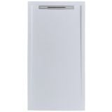 Cadita Dus Compozit cu Rigola Unika Alb 70x140 cm