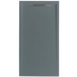 Cadita Dus Compozit cu Rigola Unika Gri 70x140 cm
