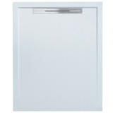 Cadita Dus Compozit cu Rigola Unika Alb 80x100 cm