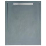 Cadita Dus Compozit cu Rigola Unika Gri 80x100 cm