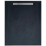 Cadita Dus Compozit cu Rigola Unika Negru 80x100 cm