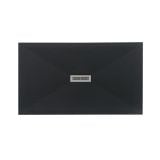 Cadita Dus Compozit Quadra Negru 70x120 cm