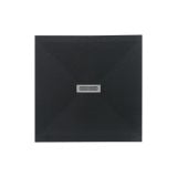 Cadita Dus Compozit Quadra Negru 80x80 cm