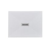 Cadita Dus Compozit Quadra Alb 80x100 cm