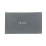 Cadita Dus Compozit Quadra Gri 80x140 cm