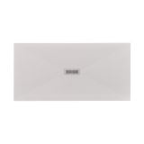 Cadita Dus Compozit Quadra Crem 80x160 cm