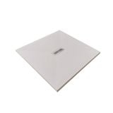 Cadita Dus Compozit Quadra Crem 90x90 cm – cadita de dus patrata crem cu sifon central