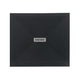 Cadita Dus Compozit Quadra Negru 90x100 cm