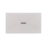 Cadita Dus Compozit Quadra Crem 90x140 cm