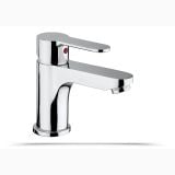 Robinet Lavoar Paffoni Blu Crom – robinet crom lucios pe fundal alb izolat