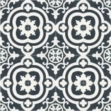 Gresie Cementina Black & White 20x20 cm – model geometric alb-negru repetitiv pe placa ceramica