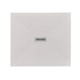 Cadita Dus Compozit Quadra Crem 90x100 cm