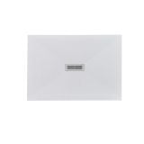 Cadita Dus Compozit Quadra Alb 90x120 cm