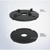 Suport Fix Gresie 2cm Cloud Cauciuc Inaltime 10 mm – imagine 3