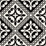 Gresie Decorata Paris Vivienne Nero 20x20 cm – model geometric alb-negru cu motive florale decorative