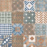 Gresie Abk Labyrinth Mix Multicolor 20x20 cm
