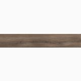 Gresie Imitatie Lemn Eco Chic Brown 20x120 cm – placa dreptunghiulara imitatie lemn maro pe fundal neutru