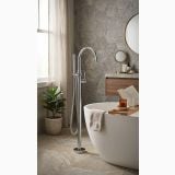 Baterie cadă freestanding Fdesign Colibri Crom