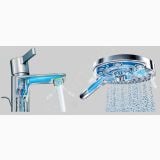 Baterie Cada Hansgrohe Vernis Shape Finisaj Negru Mat – schita tehnica, desen tehnic sectiune baterie cu flux aer